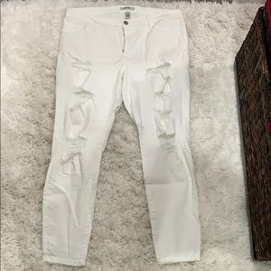 White Skinny Jeans!